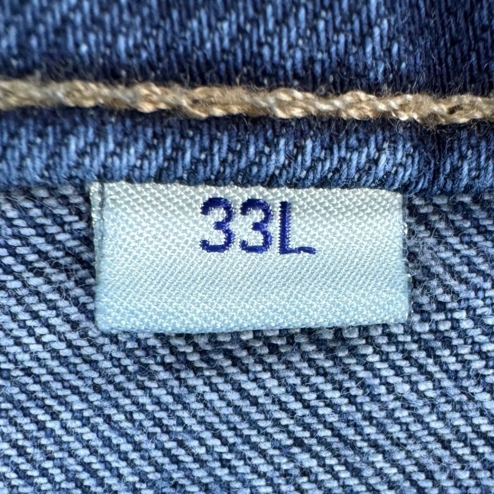 Ariat High Rise Flare Jeans‎ Premium Italian Denim Medium Wash Raw Hem 33L - Picture 4 of 16